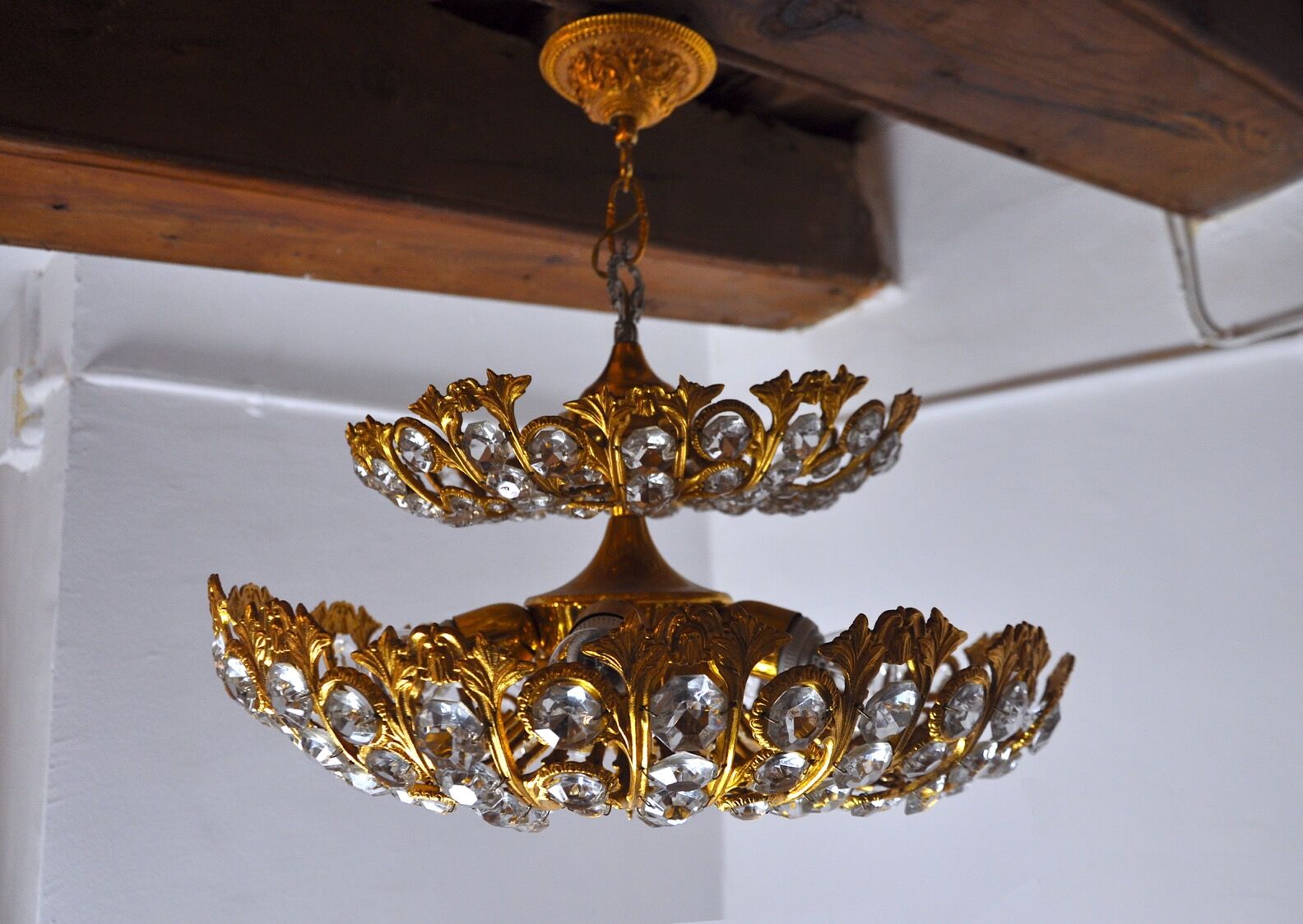 Ernest Palm Lustre for Palwa, 1960, Spain