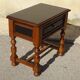 Small rustic bedside table