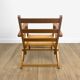 Foldable wooden armchair for child 60s