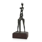 Bronze sculpture of the Queen by Aldo Greco, 1960s.