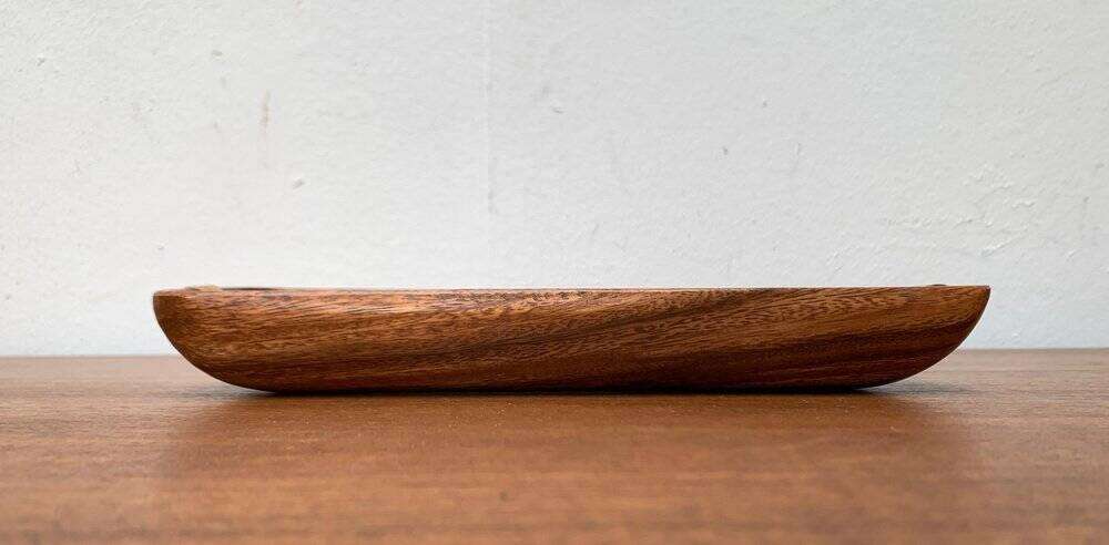 Teak bowl from the mid-century, 1960s.