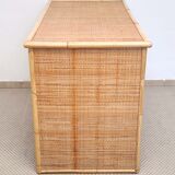 Bamboo and Rattan Desk by Dal Vera