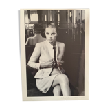 Vintage photo Karl Lagerfeld for Chanel Cruise collection