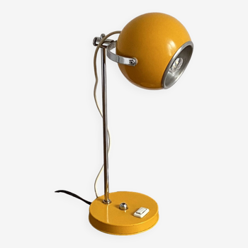 Eye ball lamp. 1970. orange.