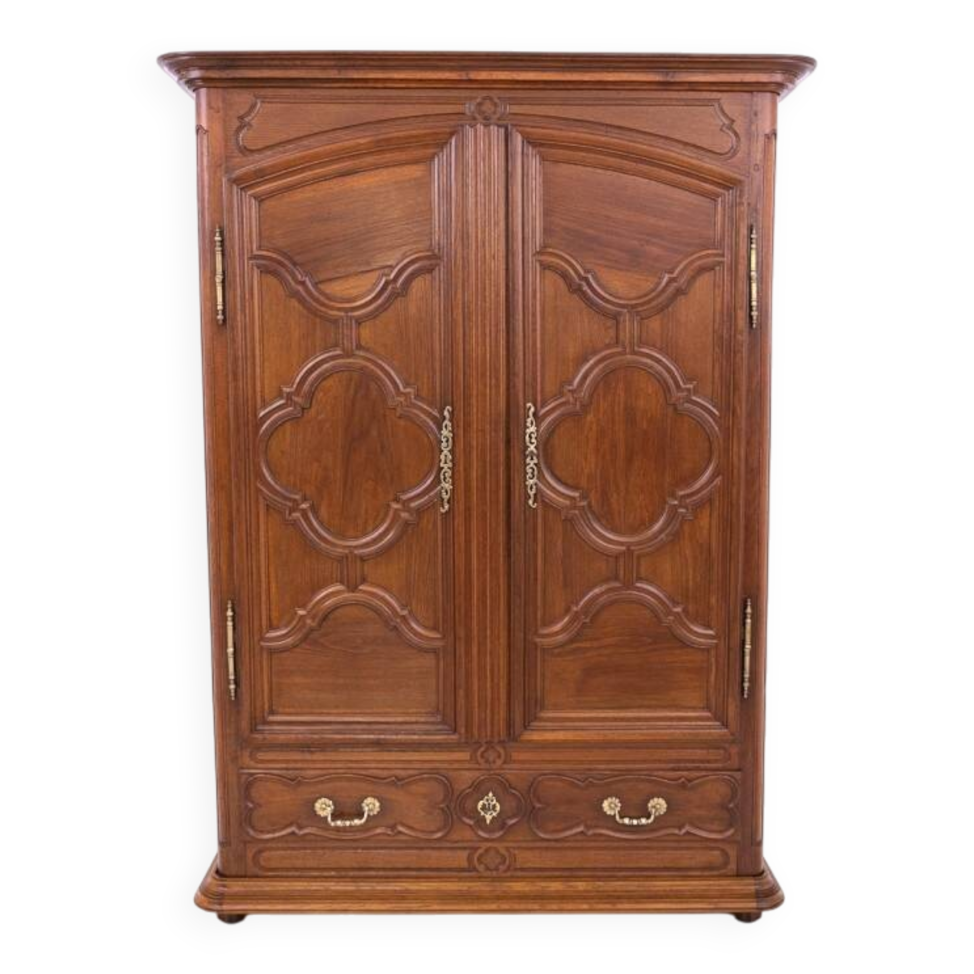 Double-leaf wardrobe, France, circa 1820. After renovation