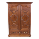 Double-leaf wardrobe, France, circa 1820. After renovation