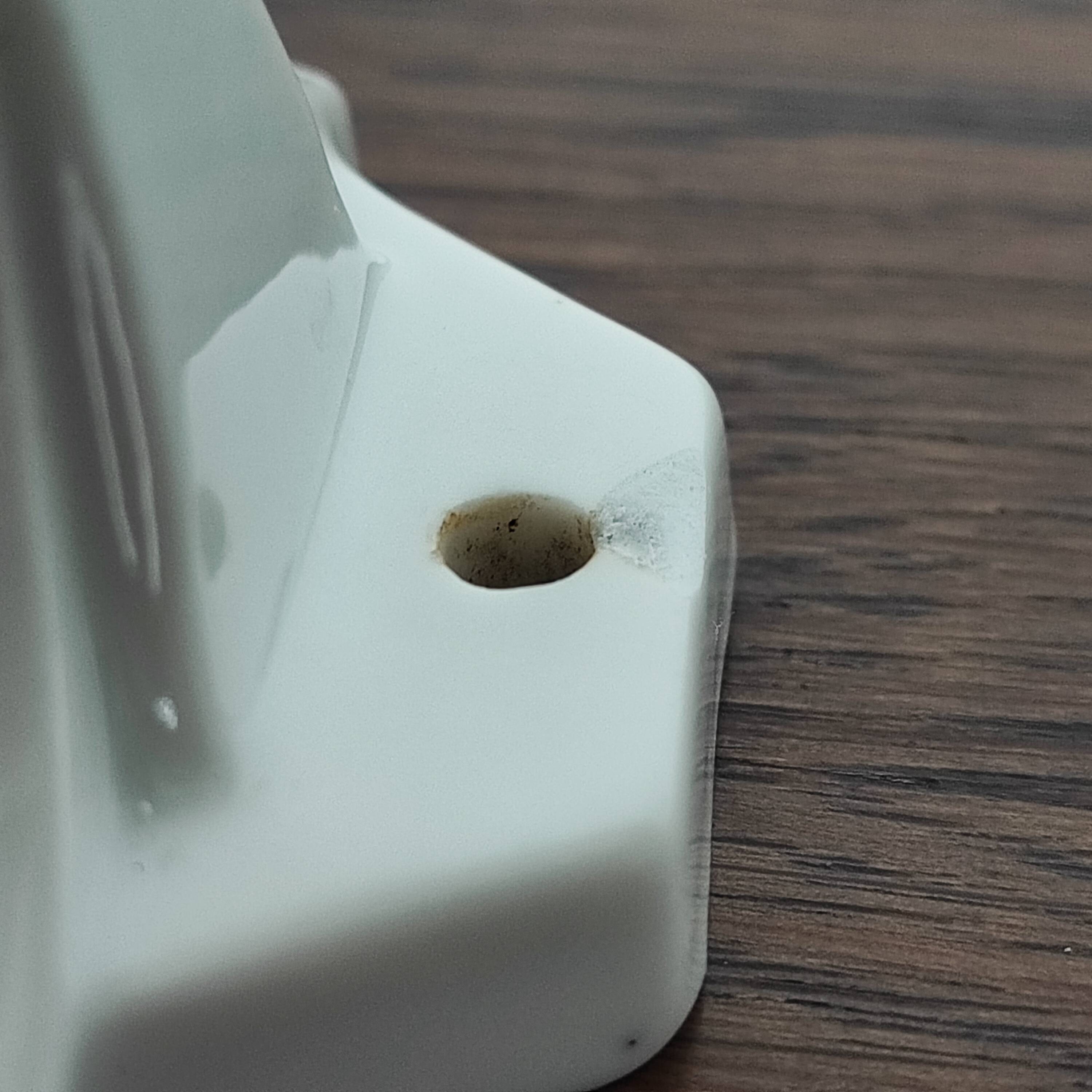 3 porcelain coat hooks