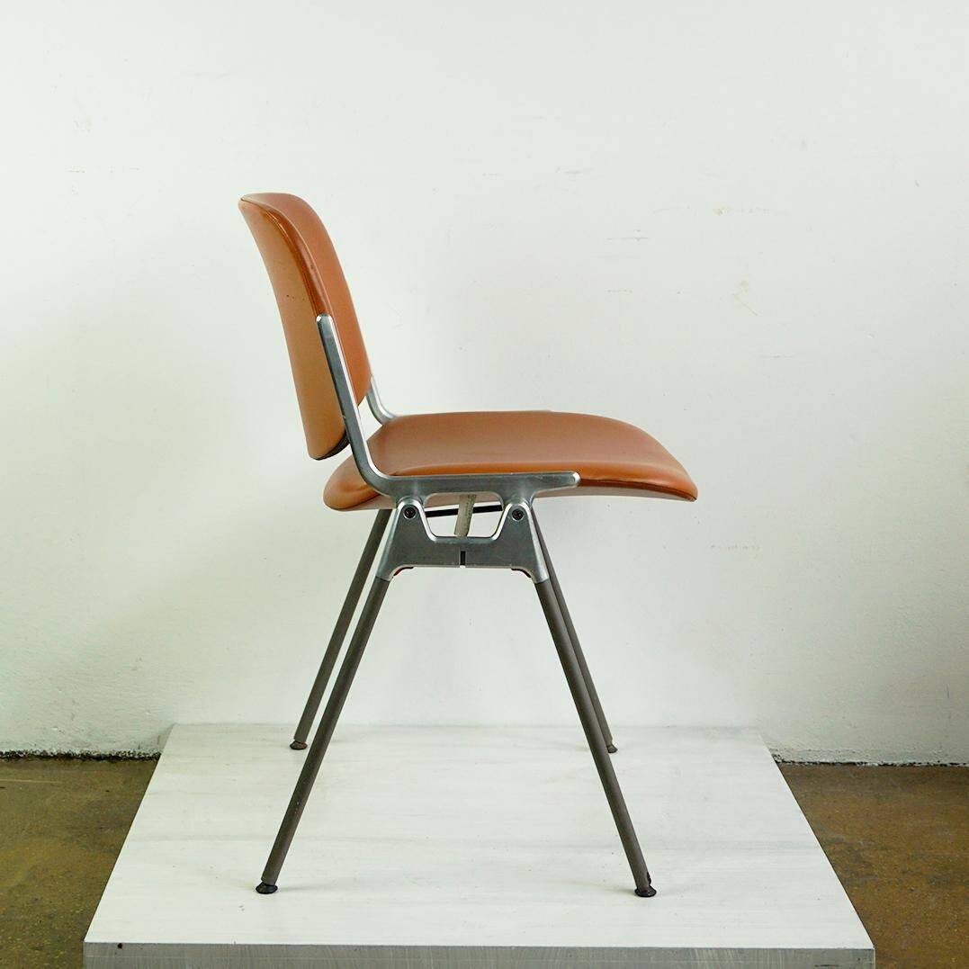 Stackable chair Castelli DSC 106 by Giancarlo Piretti, Italy