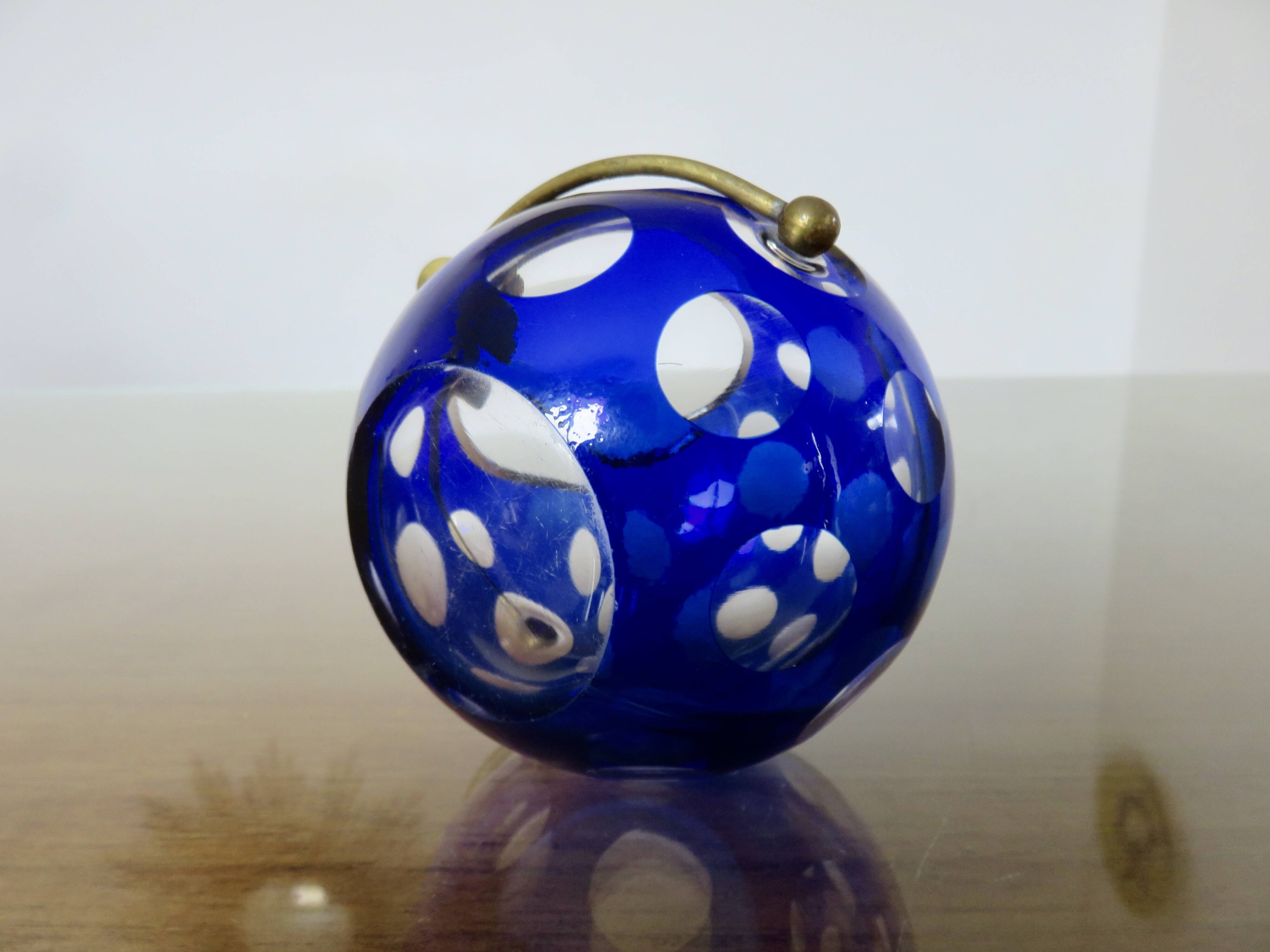 Crystal ashtray by Marita Voigt for HARZKRISTALL, 1970