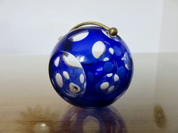 Cendrier en cristal par Marita Voigt pour Harzkristall, 1970