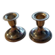 Pair of silver candlesticks