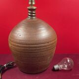 Sandstone lamp base, H 35 cm socket top