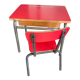 Ensemble bureau et chaise Formica enfant vintage