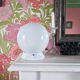 Opaline globe lamp