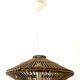 Vintage rattan pendant lamp, circa 1970