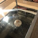 70s mirror coffee table