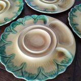 Série de 6 assiettes à Artichauts Orfinox