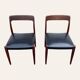 Pair of Rio rosewood chairs, Niels O. Moller