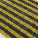 Vintage Stripe Wool Kilim Rug