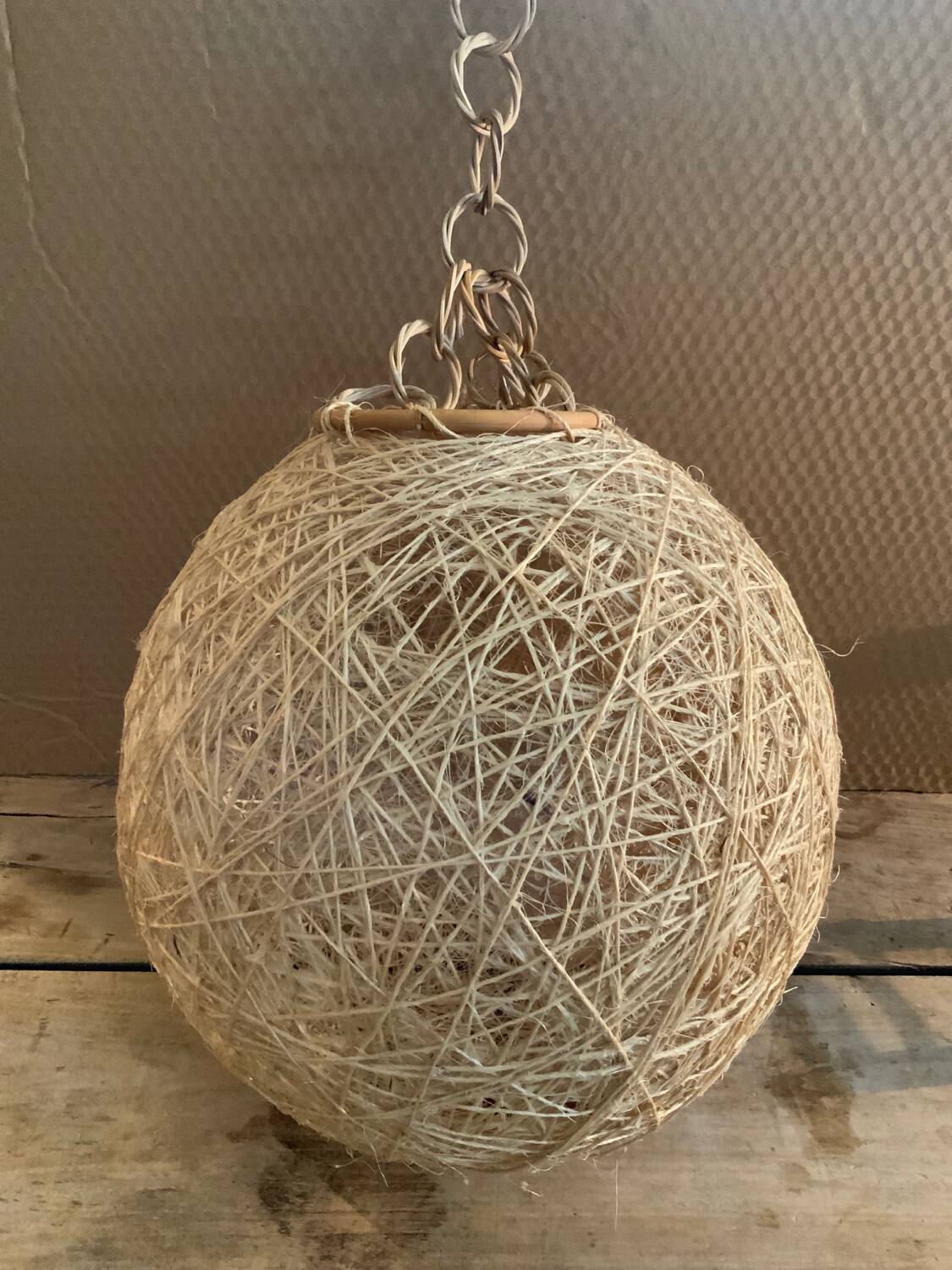 Suspension boule Selency x Monoprix Croisé Laroche