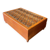 "Music box 'Flowers of Life' by the brand Reuge (1970, Switzerland)"
