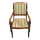 19th century armchair with crosses