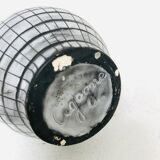 Vintage grey ceramic bud vase, 1970