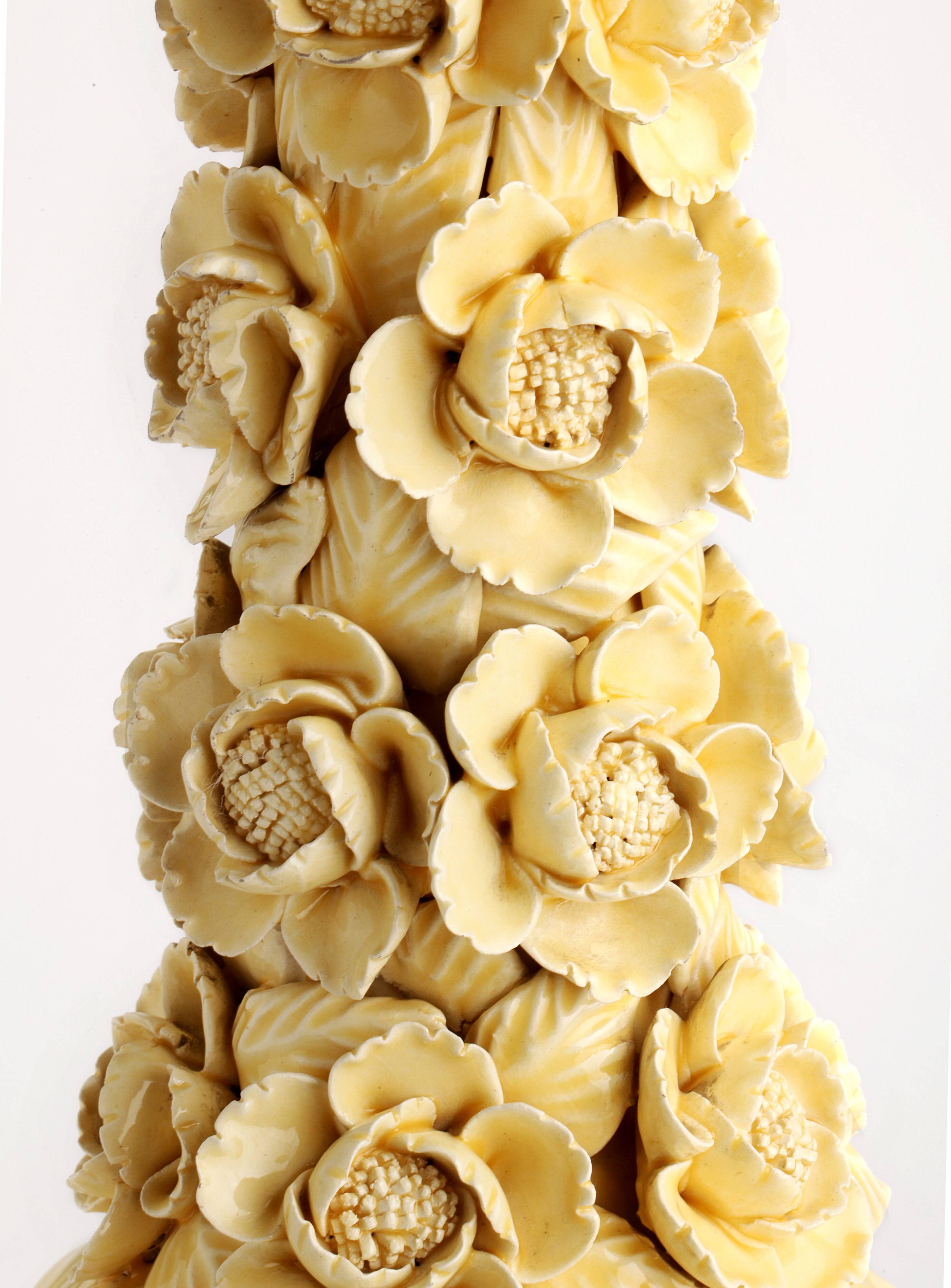 Romantic yellow lamp