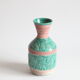 Vase avec pélicans par Fratelli Fianciulacci sgraffito , italie, années 1960