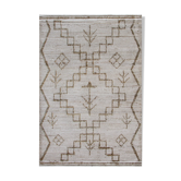 Tapis chanvre et laine 190x290 motifs ethniques
