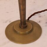 Art Deco bronze table lamp sculpture made in Sweden, 1930s.