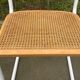 Cesca chair b32 model in white and wood by Marcel Breuer