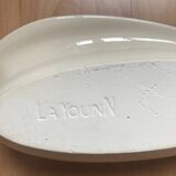 Plat pour terrine de poisson en céramique "La Younn" fabriqué en Bretagne 29X14
