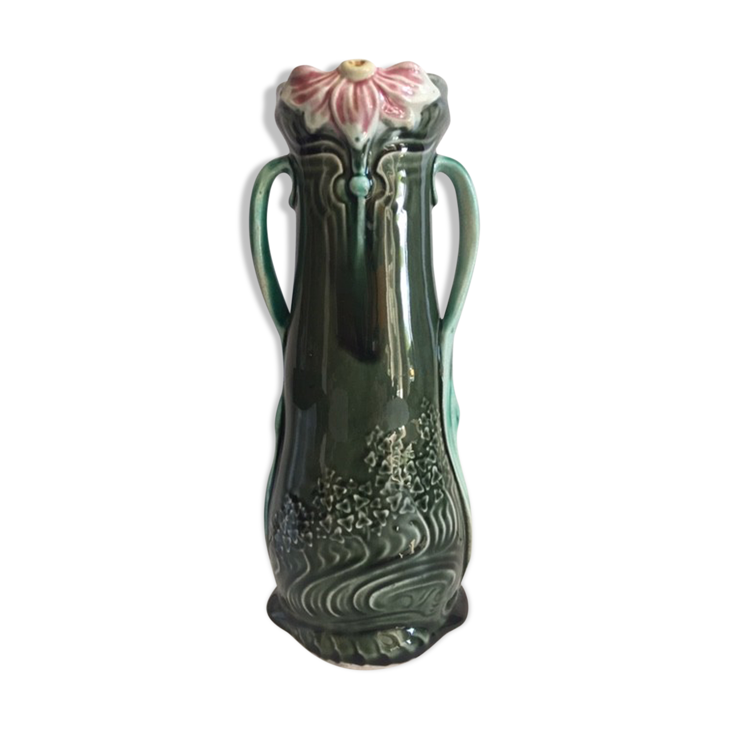 Vase dabbling art nouveau