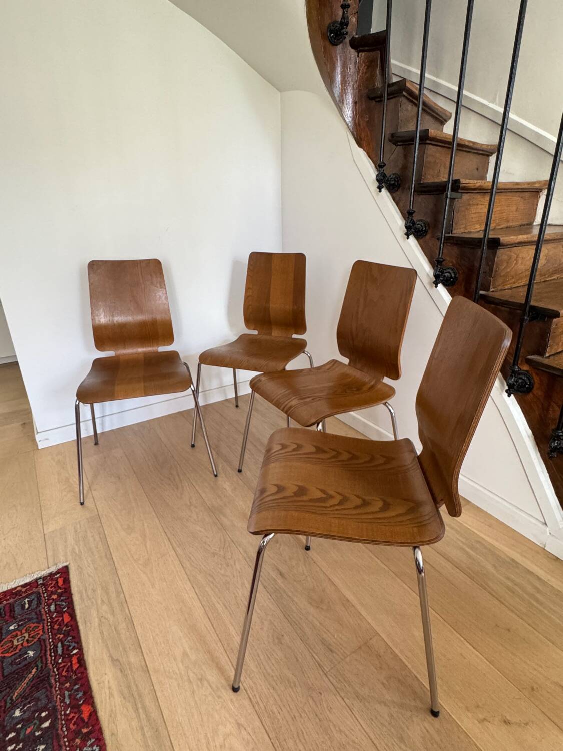 4 Gilbert chairs IKEA 90s