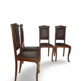 Italian art deco dining chairs 1920s