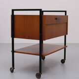 Teak sawing Trolly Dutch 1960s