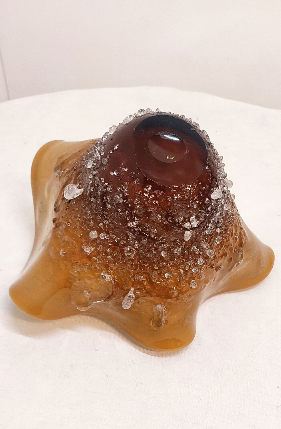 Murano glass centerpiece. Italy, 1970s.