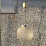 Vintage Big Light Chandelier Ceiling Pendant Lamp 60s Mid-century Brussel Style
