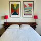 Vintage headboard from the 1960s.
