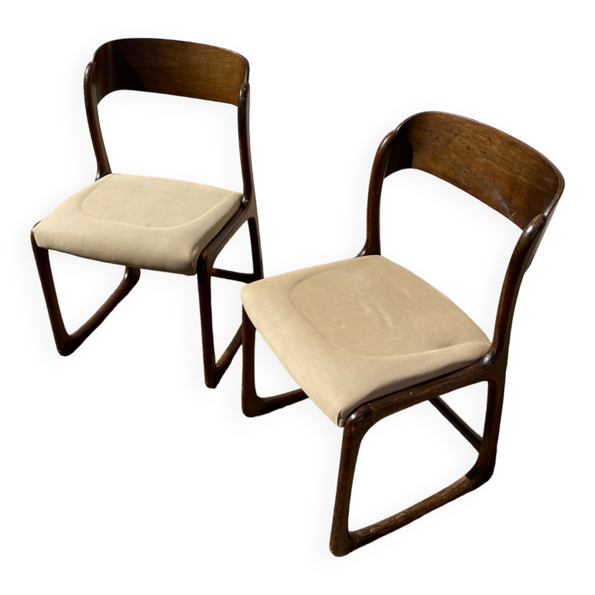Baumann sleigh chairs
