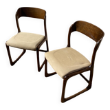 Baumann sleigh chairs