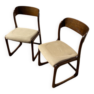 Duo de chaises baumann traineau