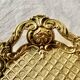 Neo-Baroque decorative brass tray - stamped DL number 6 registered