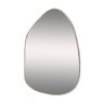 Grand miroir organique dune - dore