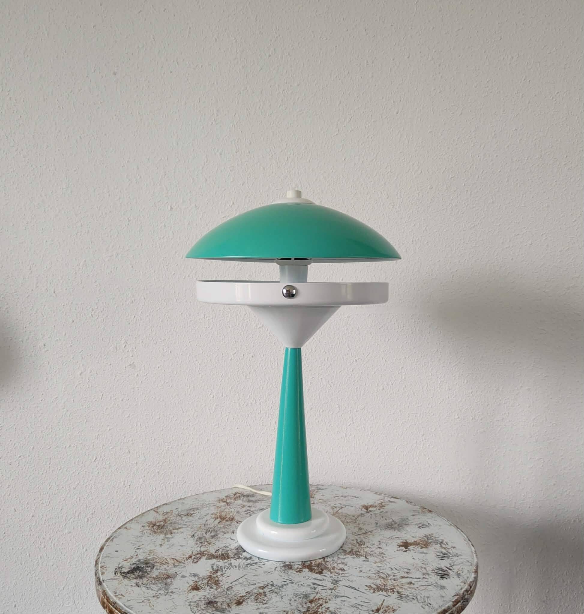 Vintage lamp 1980 futuristic design