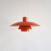 Red PH 4/3 Pendant Lamp by Poul Henningsen for Louis Poulsen, Denmark, 1960s
