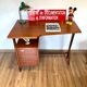 Bureau et chaise en bois
