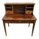 Walnut Secretary Stepped XIXth century Louis Philippe