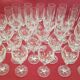 Service of Villeroy crystal glasses and Boch Tulip model
